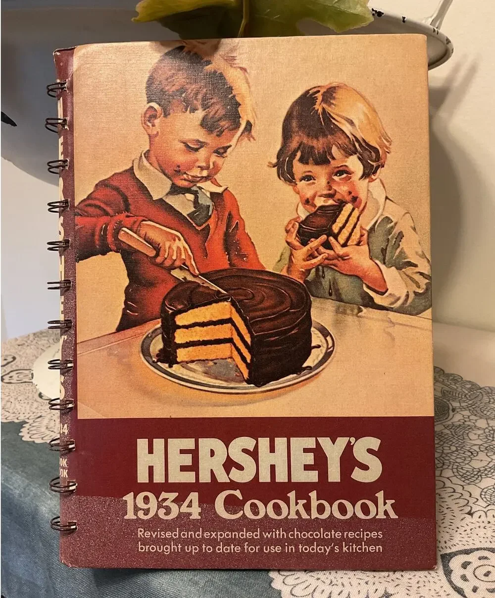 1971 Edition HERSHEY'S 1934 COOKBOOK Spiral Bound
